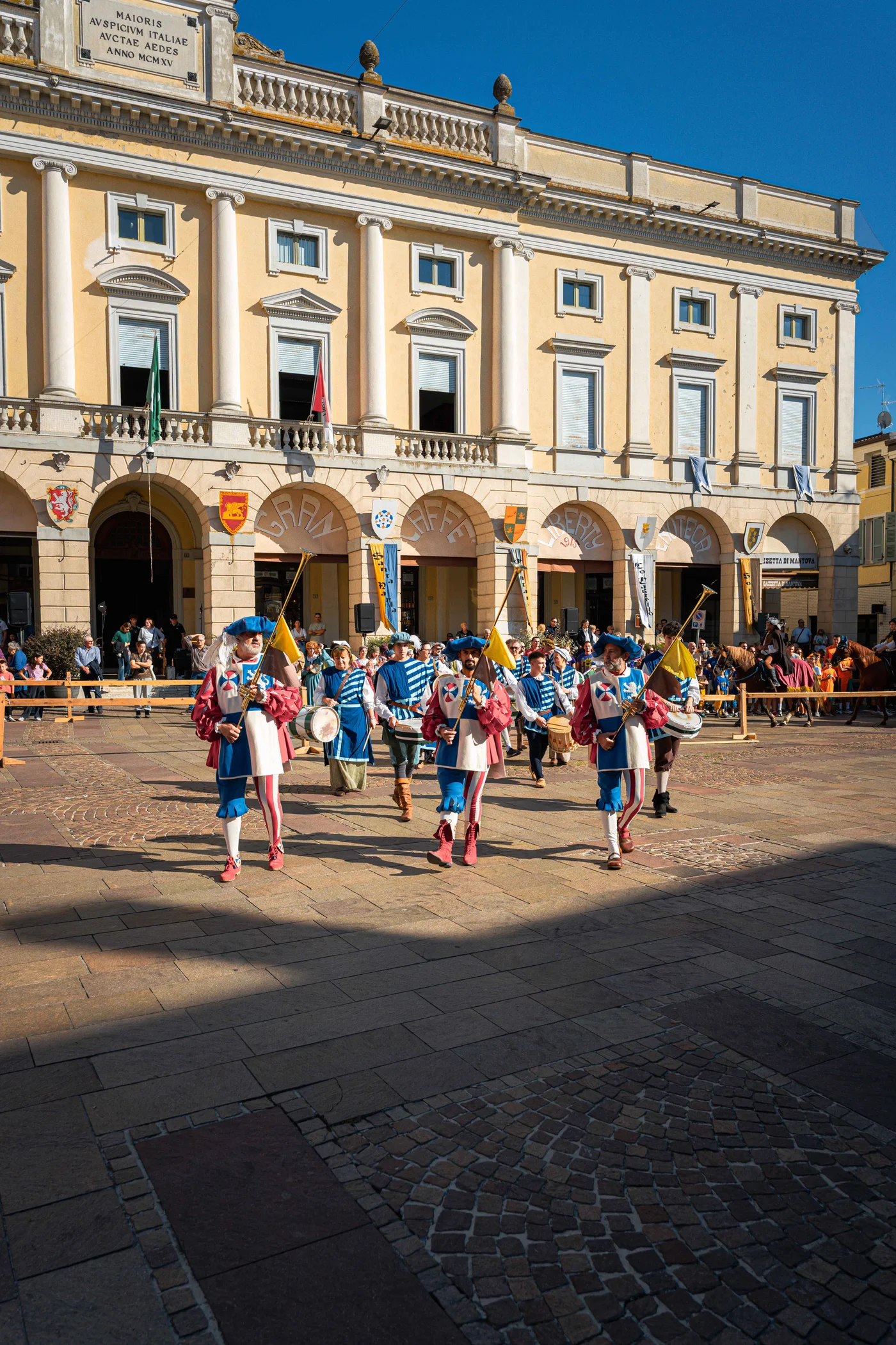 Il centro storico di Asola