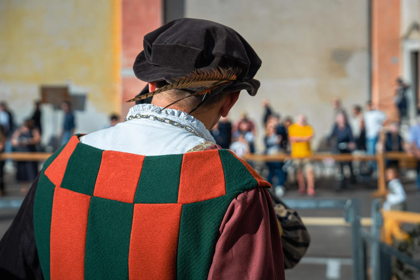 Figurante in costume storico — Assedio di Asola